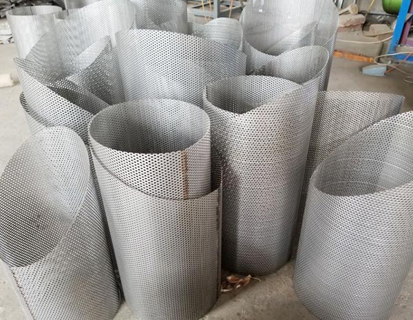 0.3mm - 15mm thickness Customized Stable Punched  Aluminum Perforated Metal  Mesh