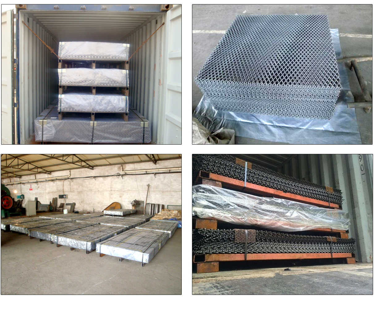 3mm Thichkness 40mmx10mm Aluminum Expanded Metal Mesh