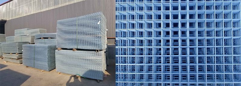 Electric galvanized welded wire mesh panels to Israel