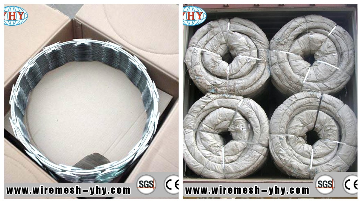 high security protection razor wire barbed wire