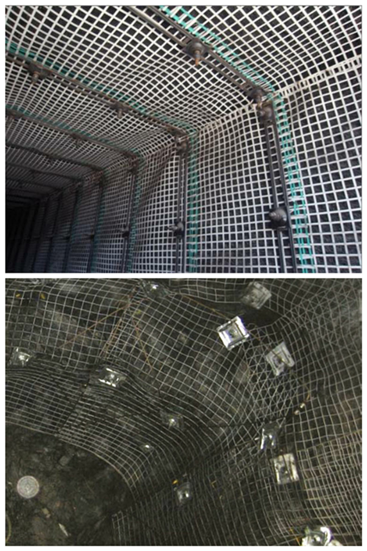 100x100mm hot dipped galvanied undergroung supporting welded mesh