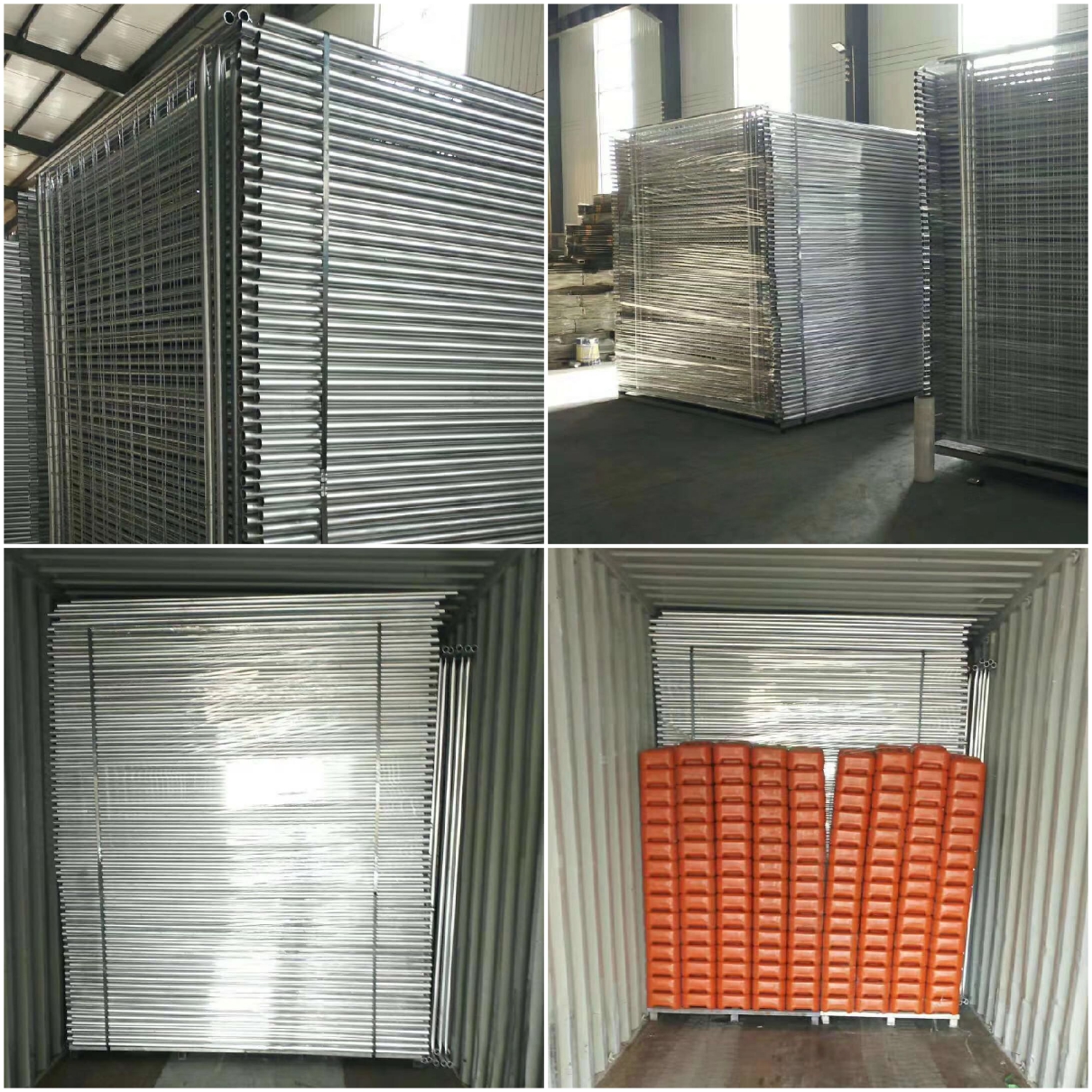 Hot Dipped Galvanised to Australian Standard 2400mm(L) x 2100mm(H) Welded Mesh PanelTemporary Fence