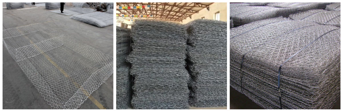 Heavy galvanized   river bank protect gabion box