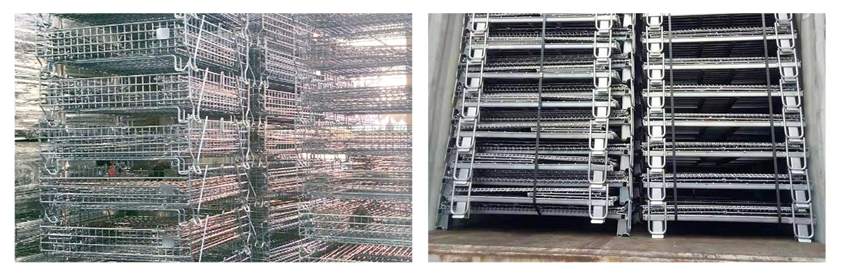 The factory provides storage cage racks