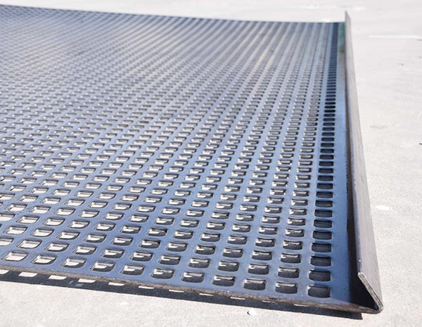 0.3mm - 15mm thickness Customized Stable Punched  Aluminum Perforated Metal  Mesh