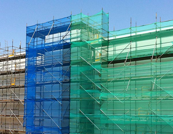 HDPE scaffold green building protection safety net