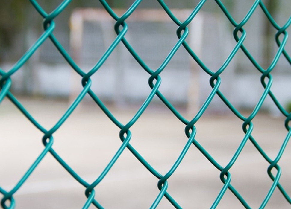 The surface treatment of metal fence
