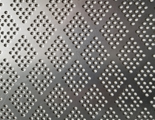2400*1220 Round Hole Aluminum Perforated Sheet 
