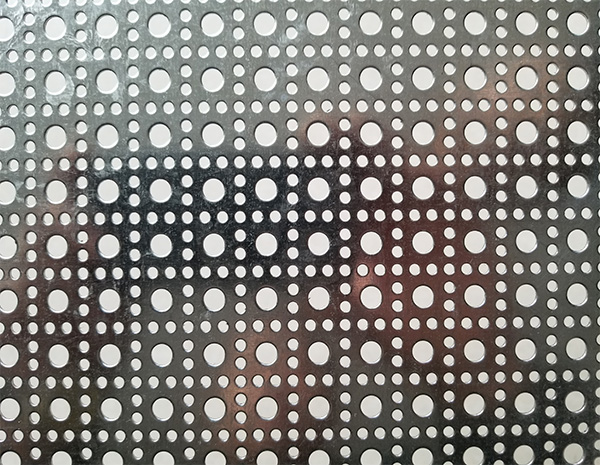 2400*1220 Round Hole Aluminum Perforated Sheet 