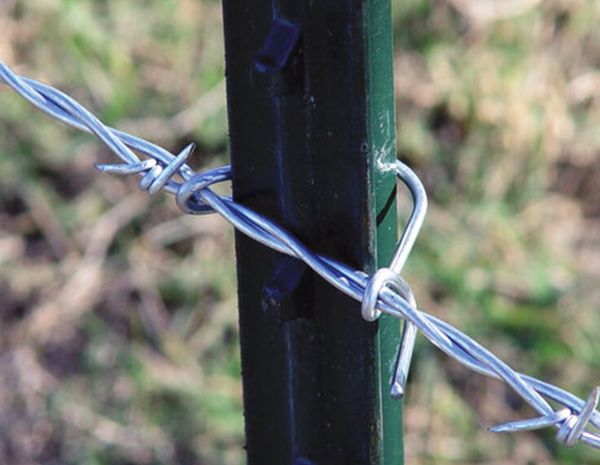 Metal Post Clip To Attach Fence Wire To Metal Post Swiftly 