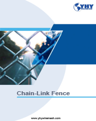 The Catalogue  Of Black PVC Coated Cyclone  Chain Link Fence  Panels