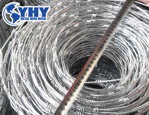 1.8m high 30cm vertical wire distance 100 length hot dipped galvanized  veld span fence