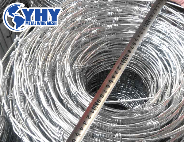 6 feet high veritical wire distance 300mm hot dipped galvanized deer fence