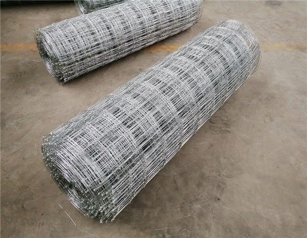 1.9m Height Galvanized 30cm Vertical Wire Distance 150m long fixed knot fence 