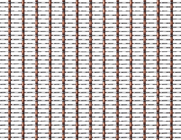 Smooth and bright surface Best Selling Square decorative Stainless Steel Woven crimped wire mesh 