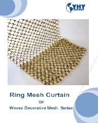 The Catalog of Decorative Ring Mesh Curtain