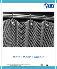 The Catalogue of Galvanized Wire Metal Mesh Curtain