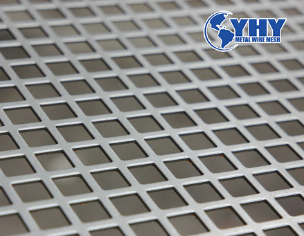Special hole shape perforated mesh panel for exterior wall decoration