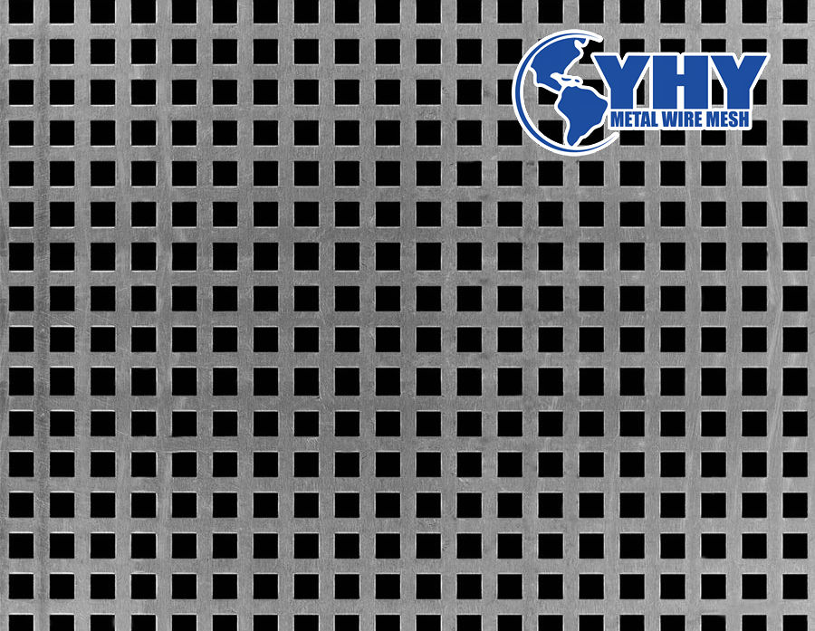 Special hole shape perforated mesh panel for exterior wall decoration