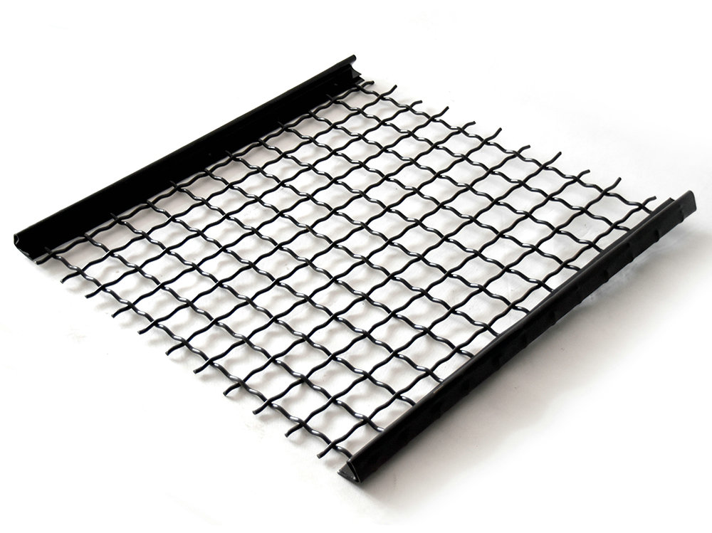 45# high carbon steel woven screen vibration screen mesh stone crusher screen 