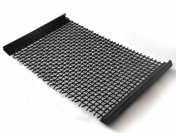 45# high carbon steel woven screen vibration screen mesh stone crusher screen 