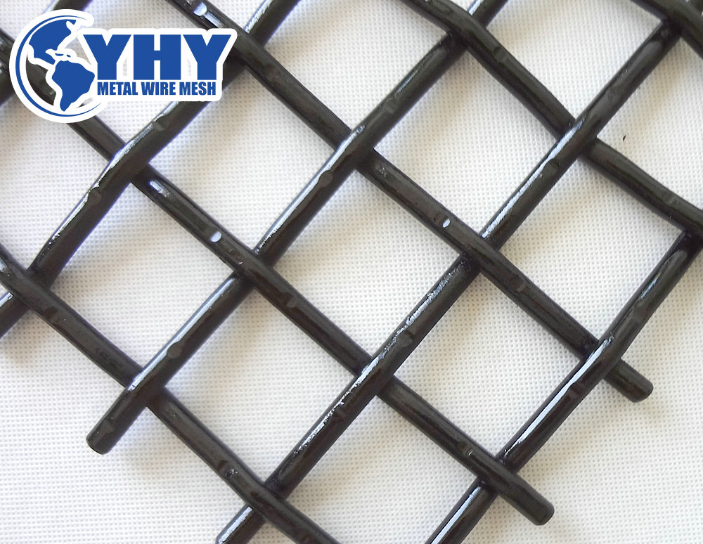 customized crimped screen mesh for stone