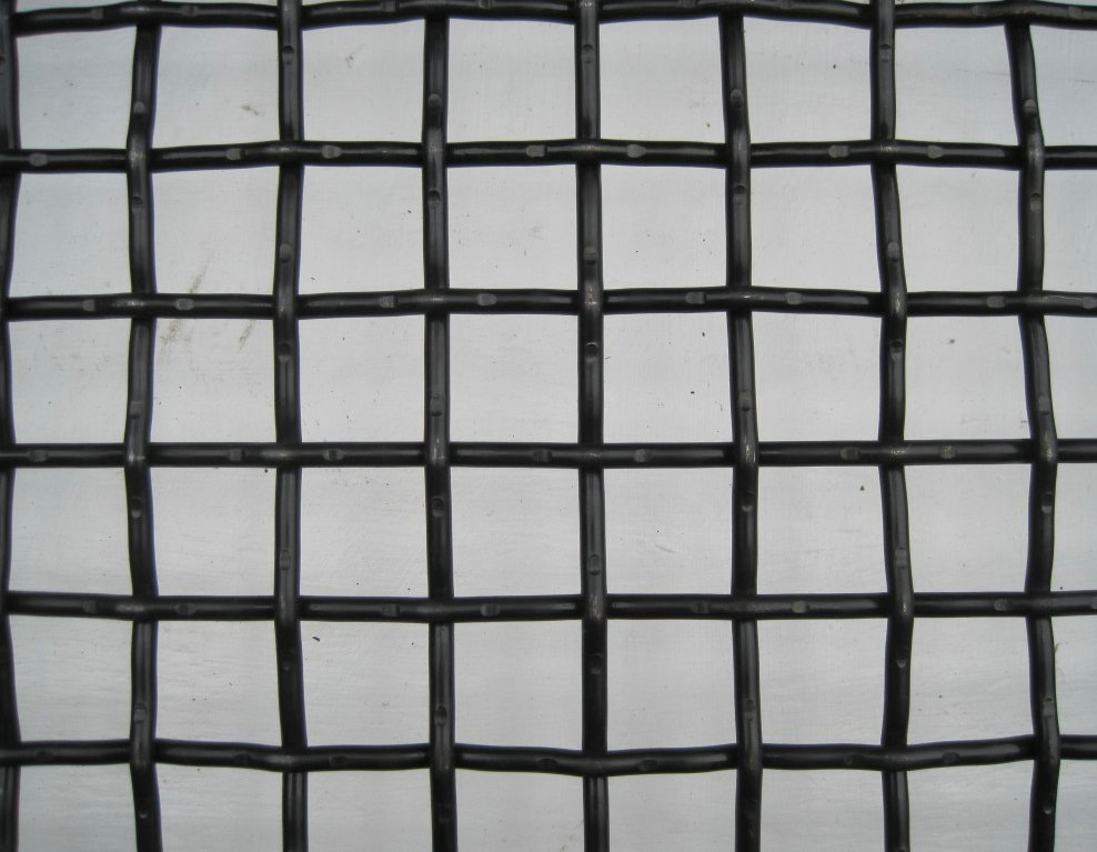 Painted woven wire mesh for mine stone