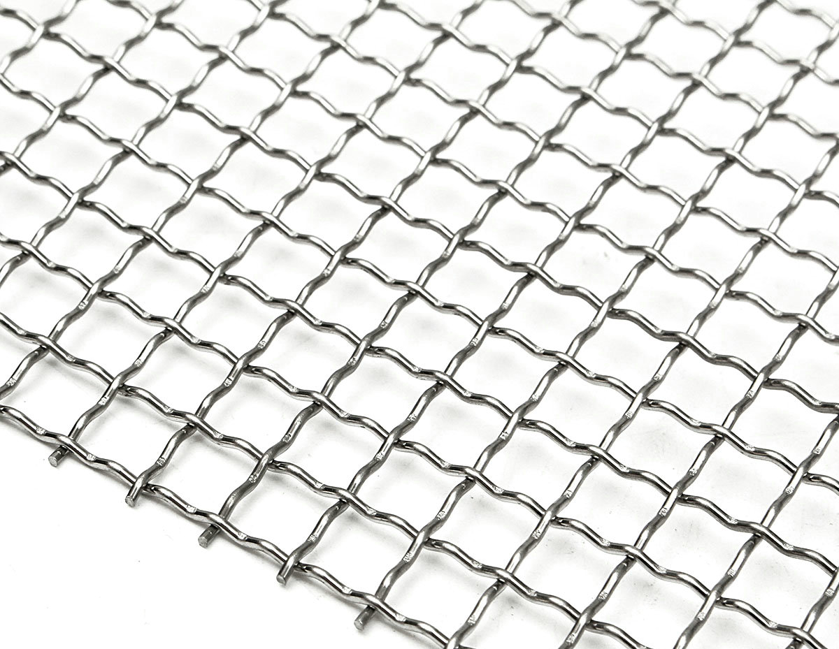 Galvanized vibrating screen mesh