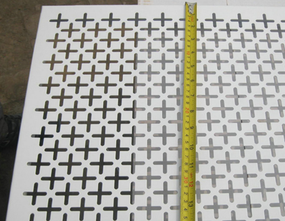 Different hole shape perforated metal sheet