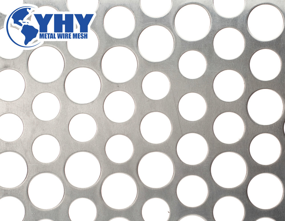 Rould hole perforated mesh sheet for building decorate