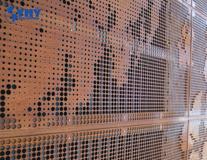 colors powder coated perforated metal sheet Perforated Metal Mesh