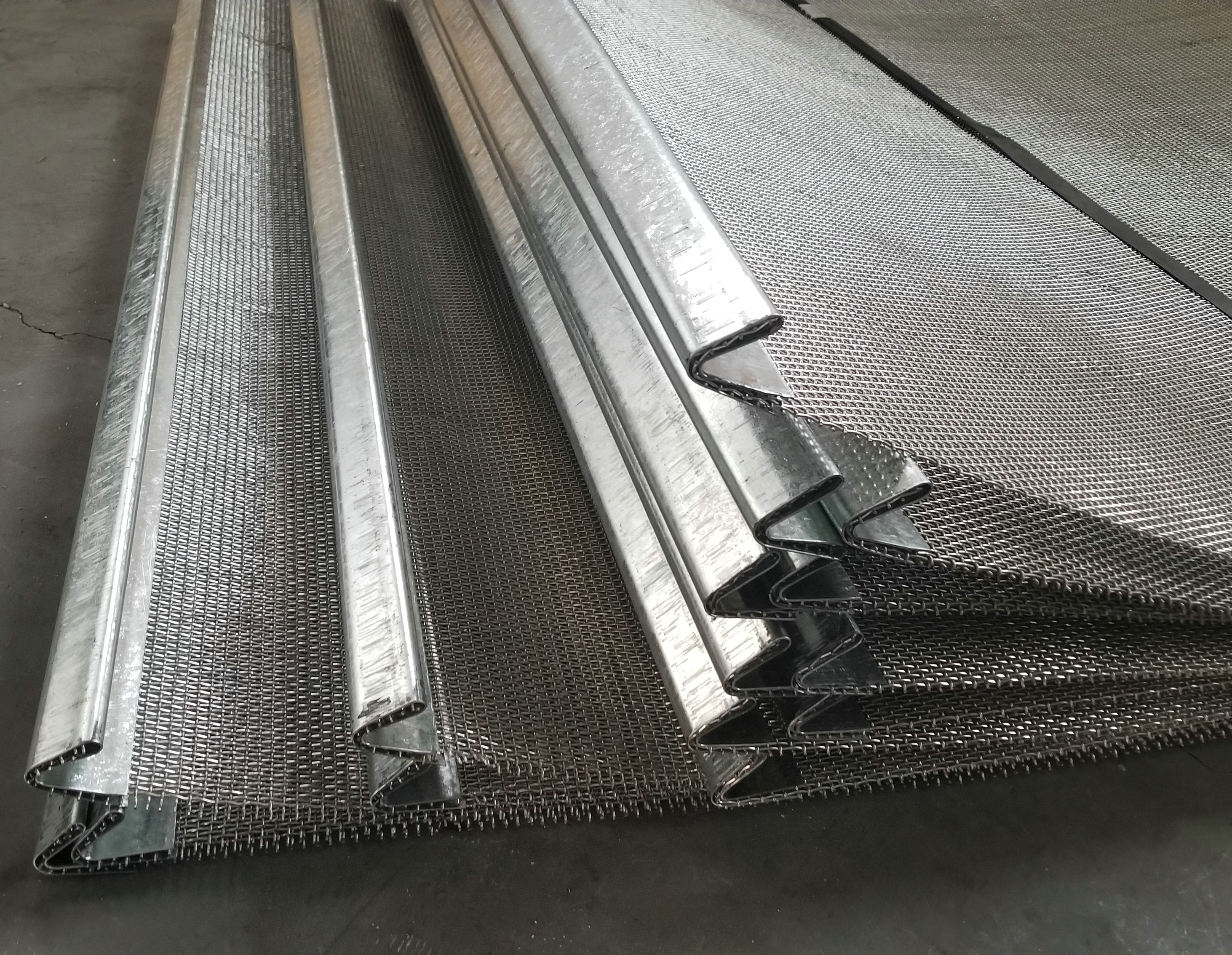 Long using life ss304 crimped wire mesh factory outlet