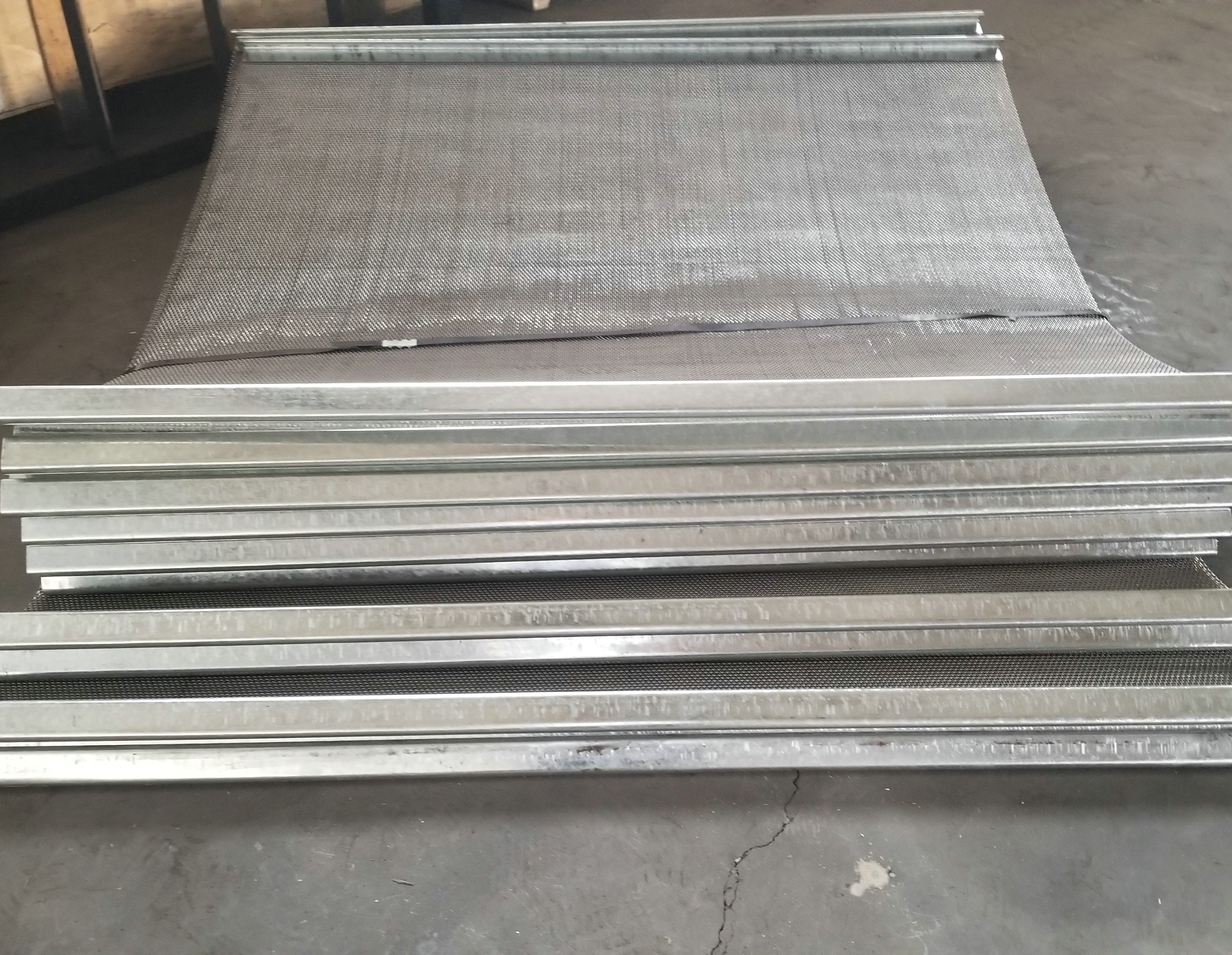 Long using life ss304 crimped wire mesh factory outlet