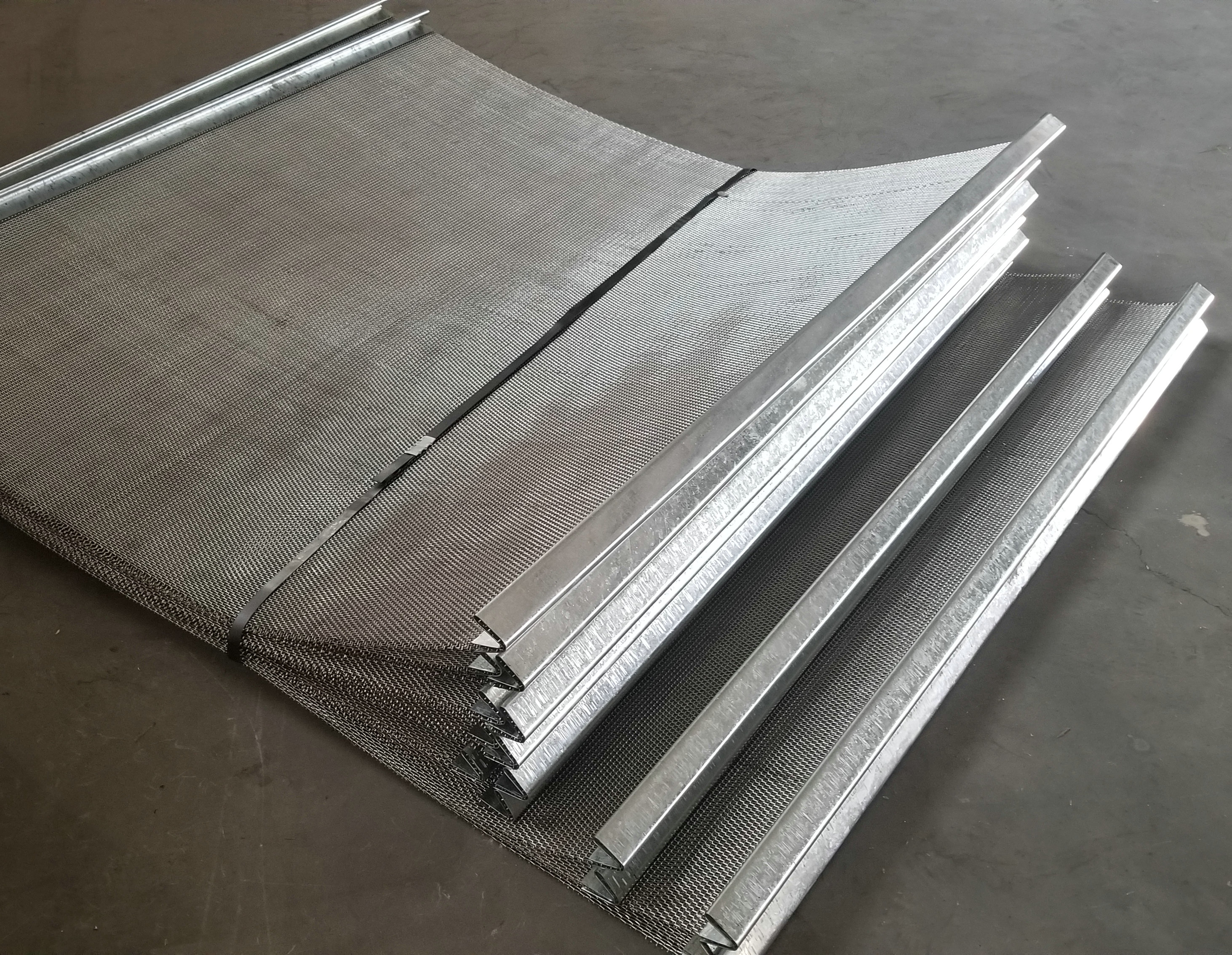 Long using life ss304 crimped wire mesh factory outlet