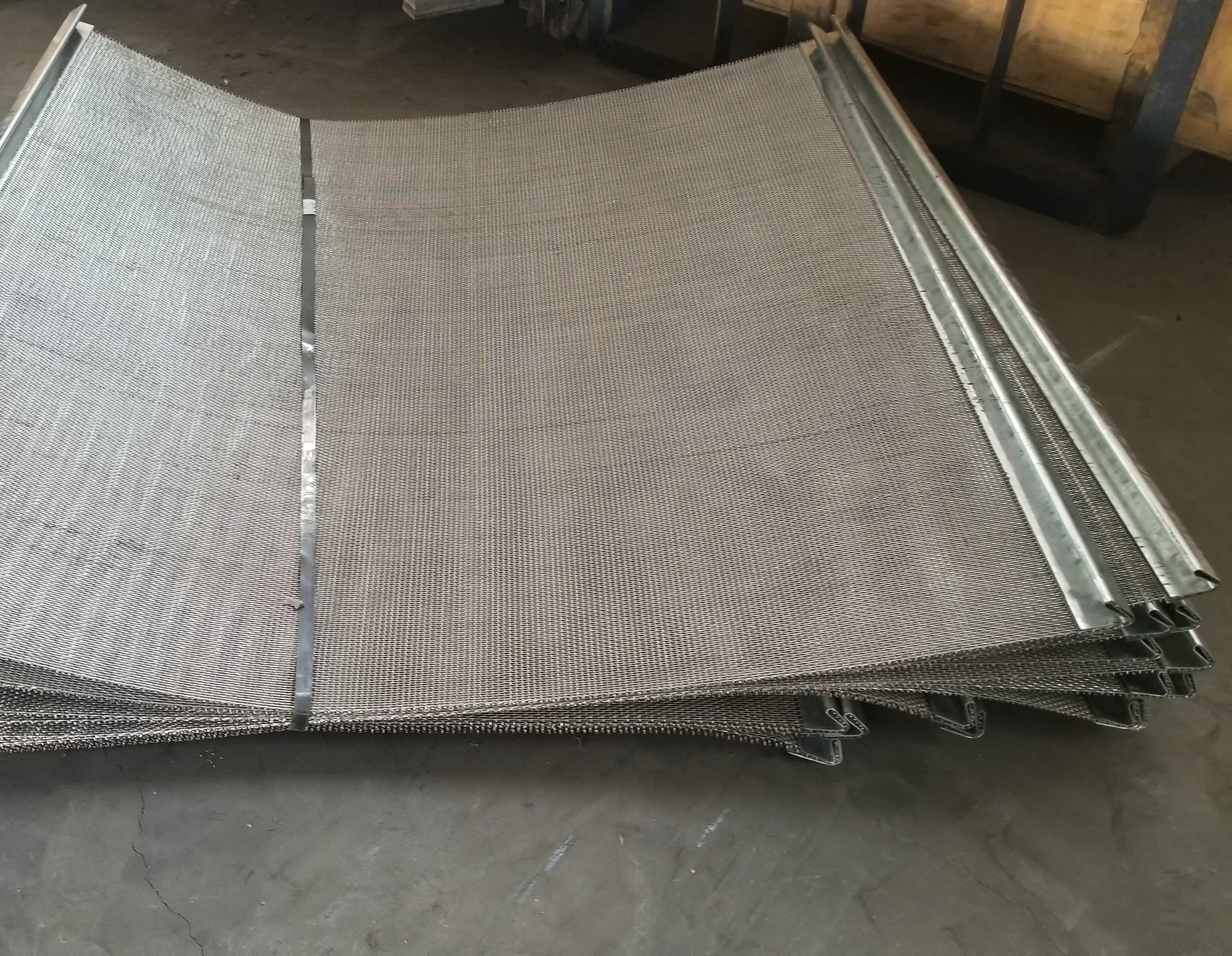 Long using life ss304 crimped wire mesh factory outlet