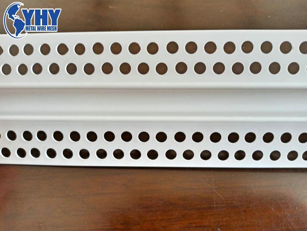 Good quality white color length 2.5m width 20mm U shape PVC Corner Bead Plastic profile factory Outlet 
