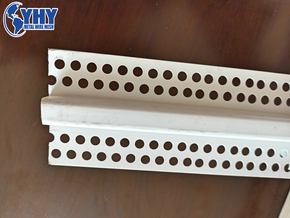 Good quality white color length 2.5m width 20mm U shape PVC Corner Bead Plastic profile factory Outlet 