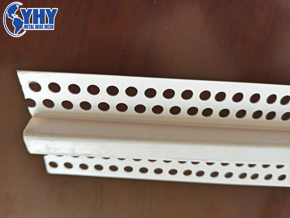 Good quality white color length 2.5m width 20mm U shape PVC Corner Bead Plastic profile factory Outlet 