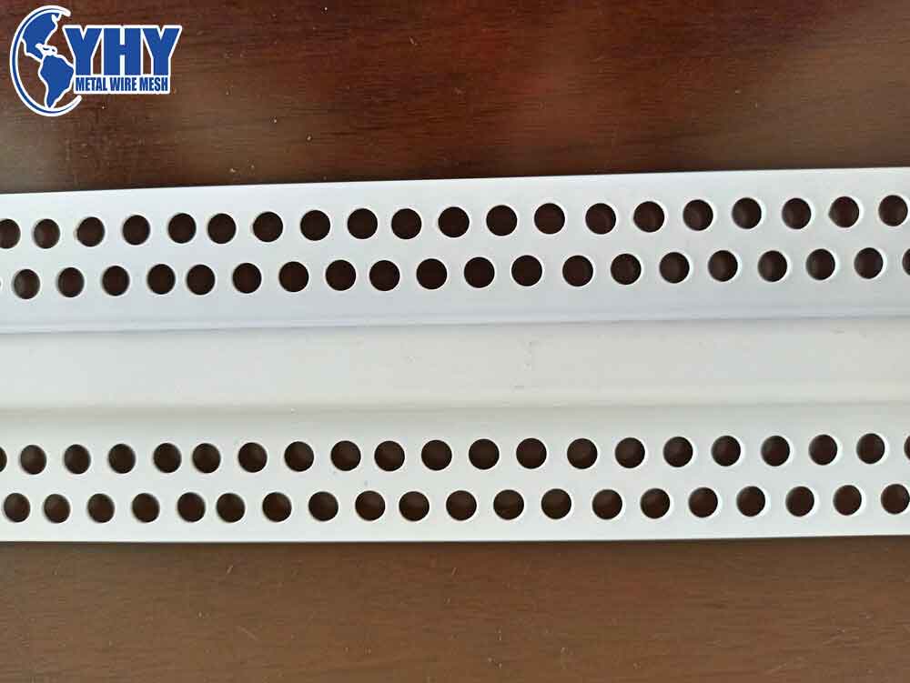 Good quality white color length 2.5m width 20mm U shape PVC Corner Bead Plastic profile factory Outlet 