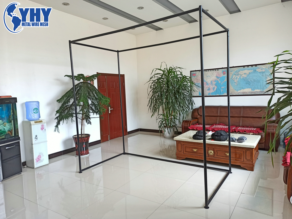 High-quality Golf Hitting Cage with Iron painted pipe frame for Golf Practice training Net