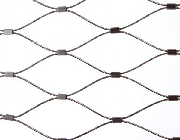 304 316 316L Flexibility Stainless Steel Bird Cage Wire Rope Mesh