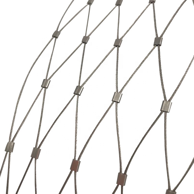 Excellent Flexibility Stainless Steel Rope Mesh for Zoo
