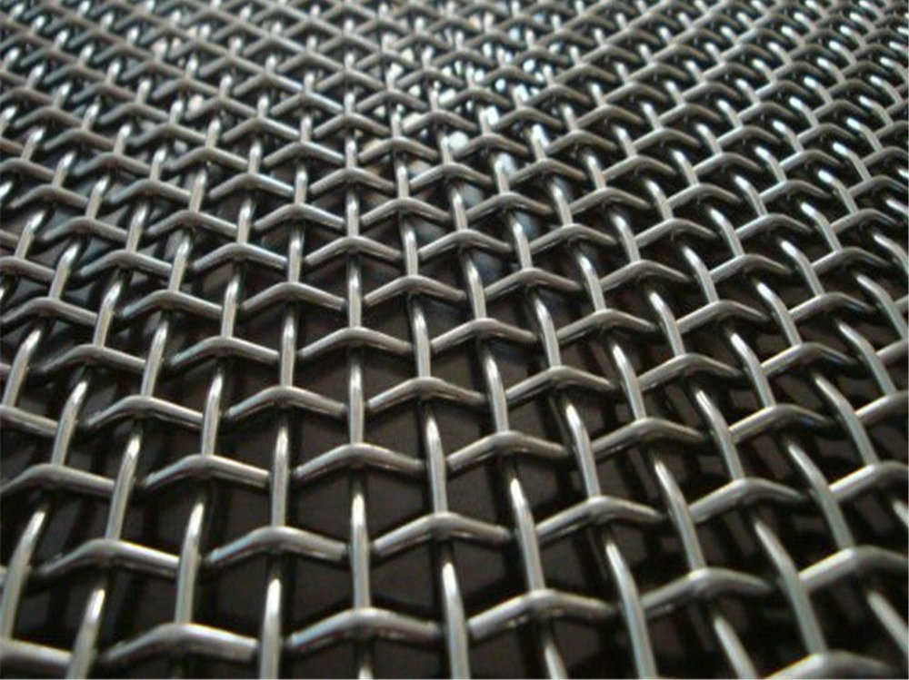 High Strength And Not Easily Deformed Crimped Woven Wire Mesh Sheet