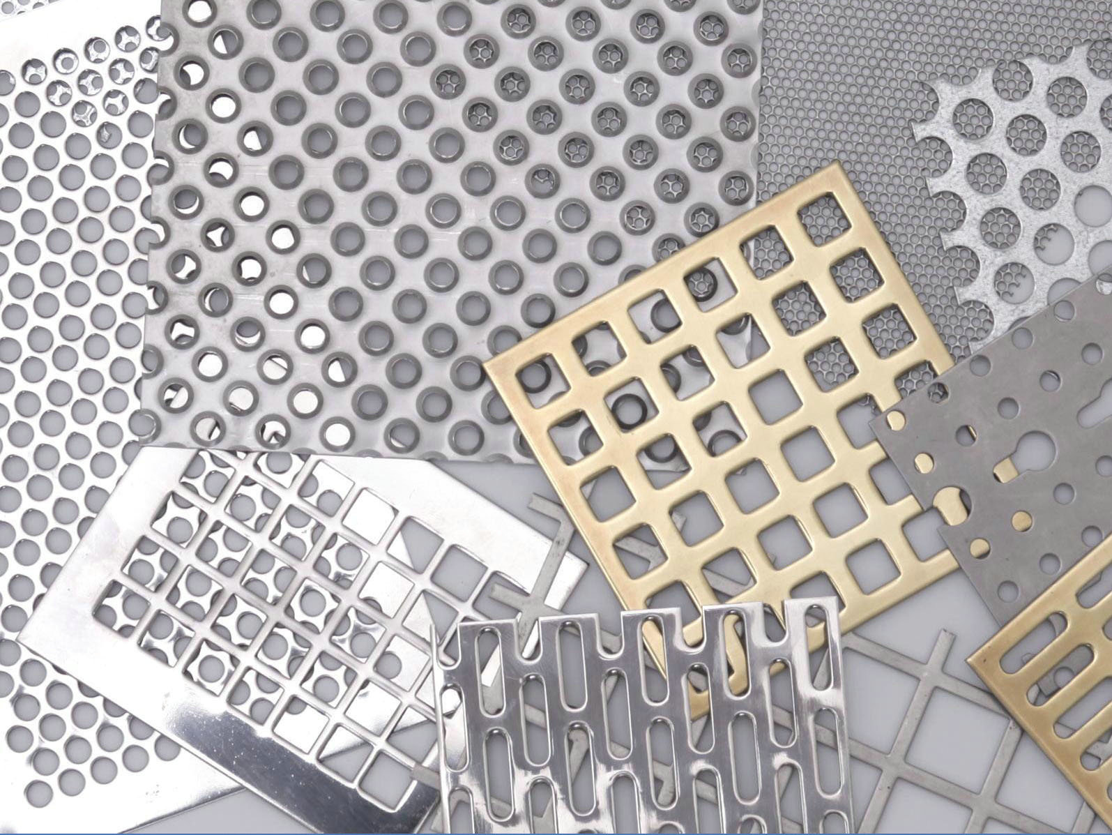 The feature of perforated metal mesh