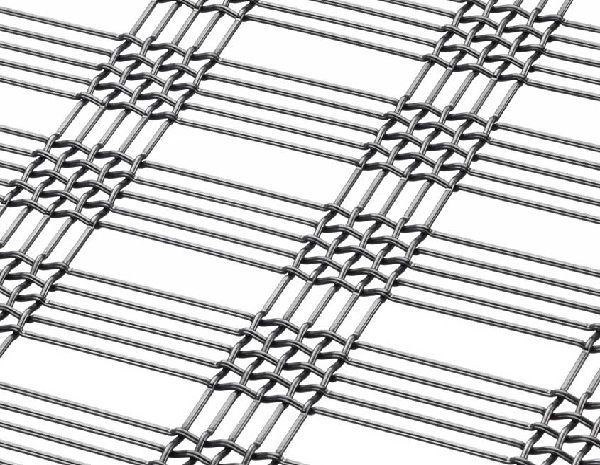 Protective and aesthetic Architectural mesh screens for buildings