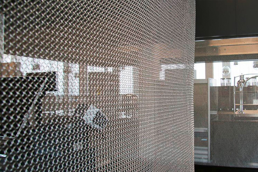 Metal Ring Mesh Used For Room Divider