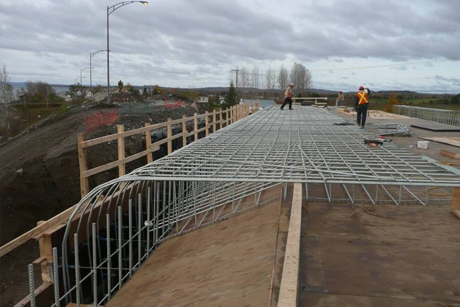 Welded Reinforcement Wire Mesh Used For Bridge