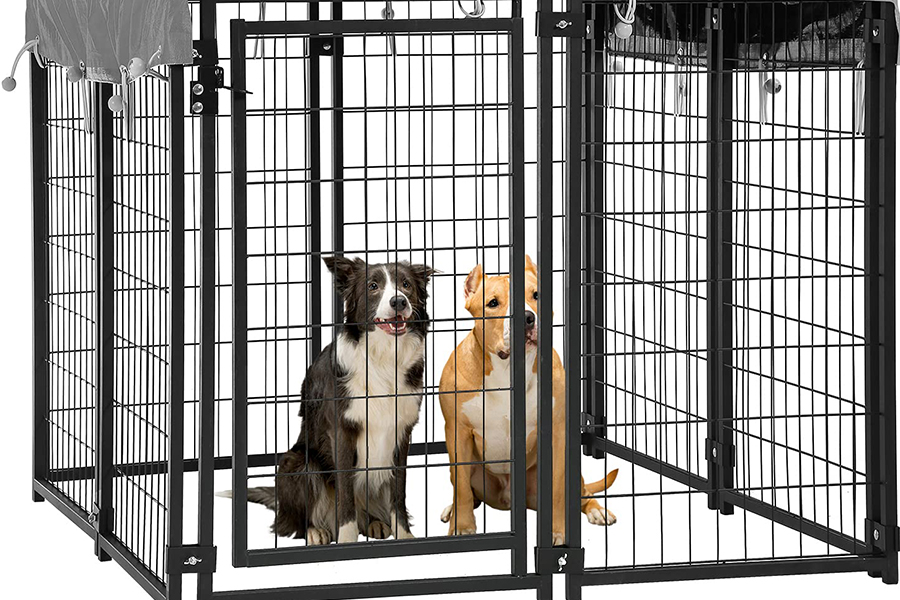 welded animal cage for dogs