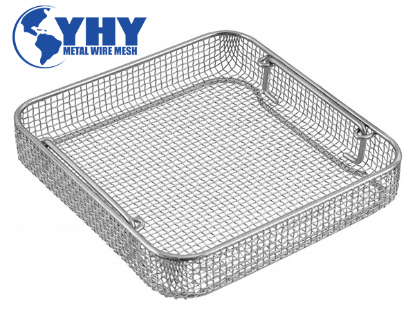 customized ss 304 welded vintage wire basket