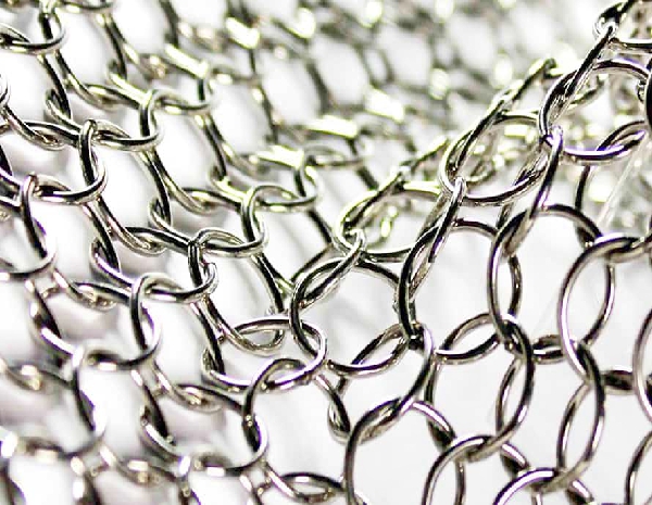Elegant metal decorative mesh curtain
